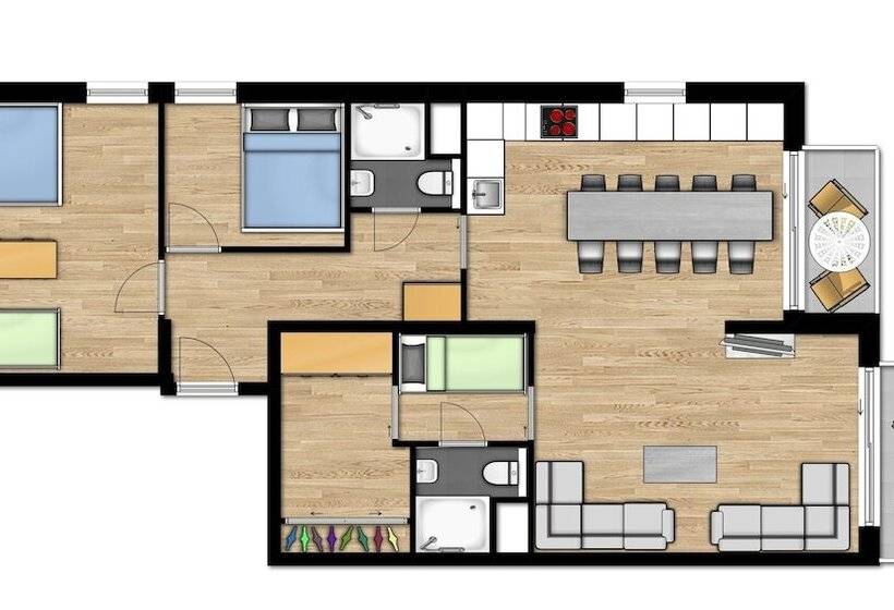 בית מלון כפרי Green Resort Limburg