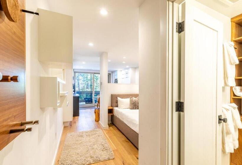 Modern Hotel Style Studio   Timber Creek Lodge #210 Hotel Room