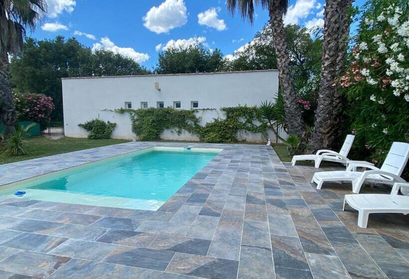 مبيت وإفطار Chambres D Hôtes Le Mas Du Bijou Bleu