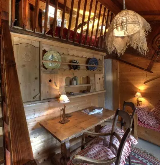 ホテル Les Chalets Hôtel De La Croix Fry