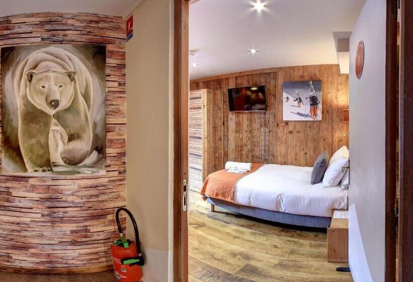 בית מלון כפרי Hôtel Les Cimes