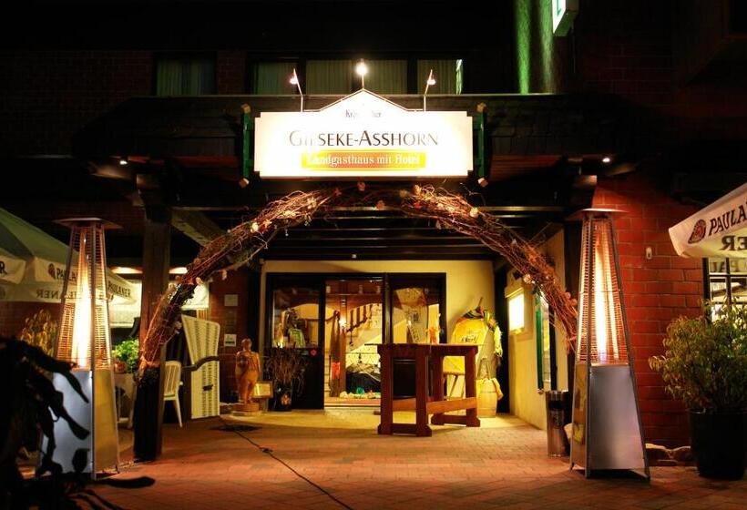 酒店 Landgasthaus Gieseke Asshorn