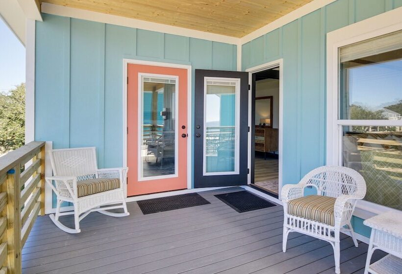 Long Beach House W/ Charcoal Grill: Steps To Shore