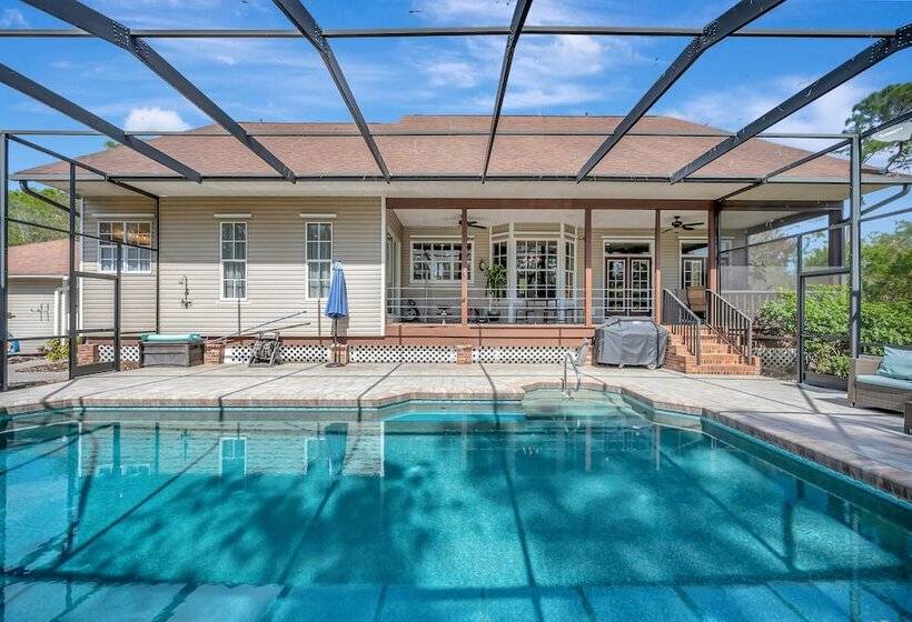 Naples Oasis W/ Pool, Playground, Office & Peloton