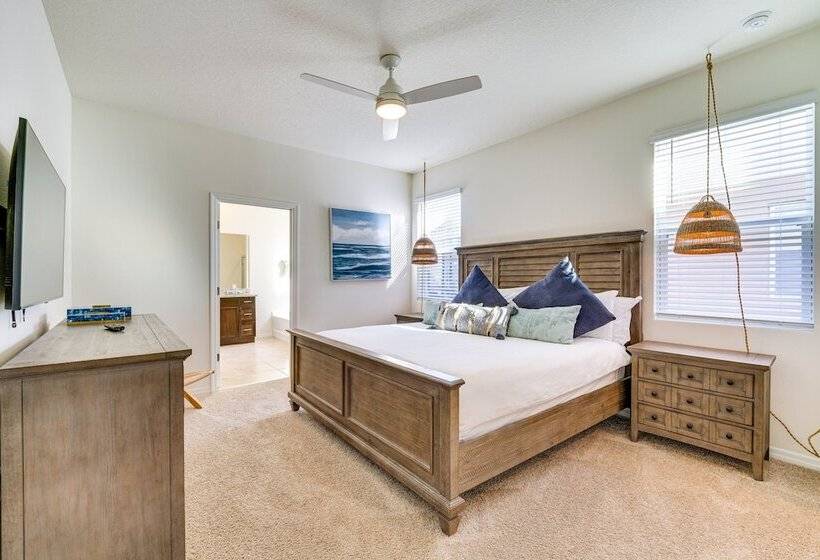 Resort Oasis W/ Game Room: 11 Mi To Disney!