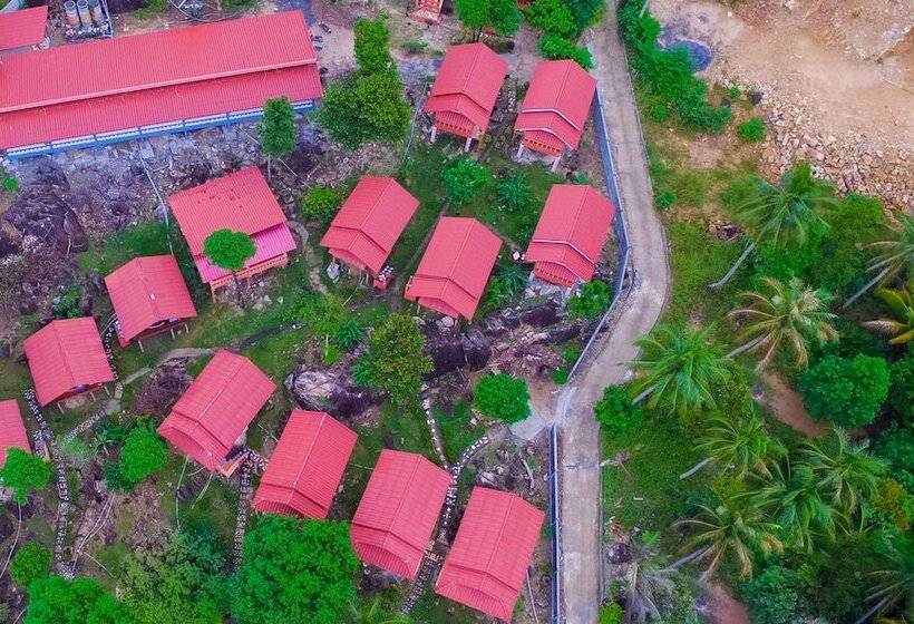 بنسيون J.b. Hut Bungalows