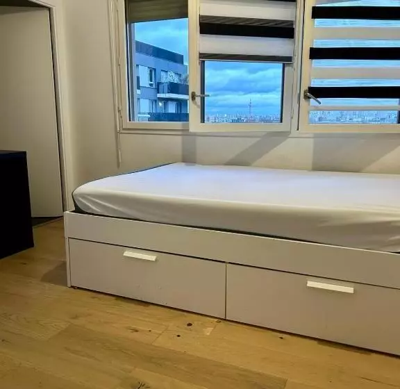 ベッドアンドブレックファースト Loue Chambre Appartement F5 La Plaine Saint Denis
