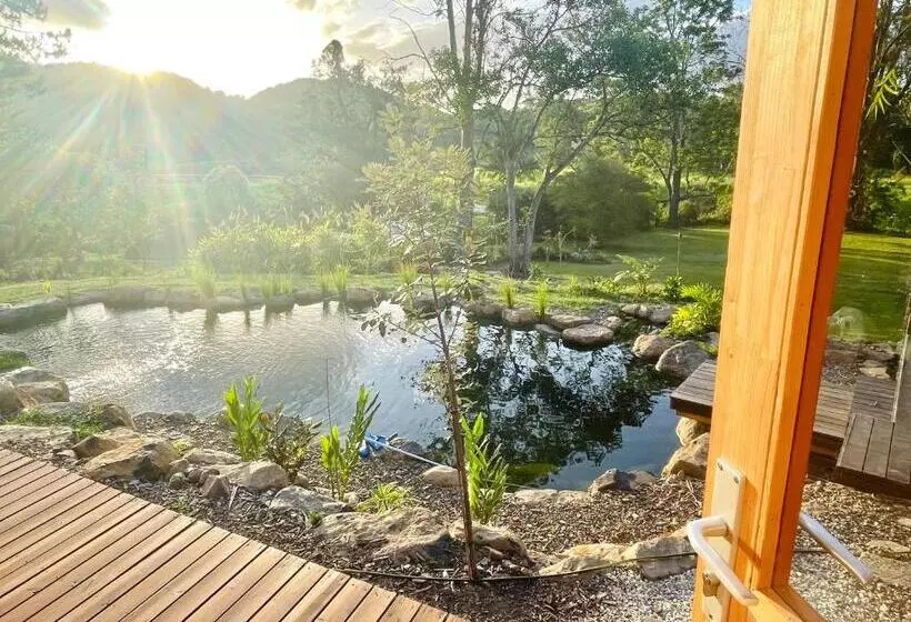 ペンション Tweed Hinterland Eco Cabin