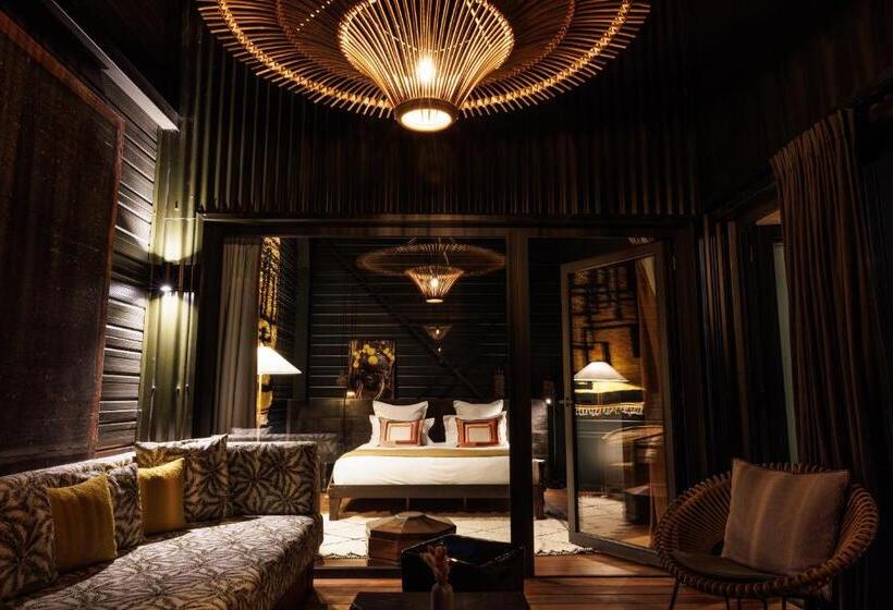 בית מלון כפרי Safari Suite Zoo De La Flèche