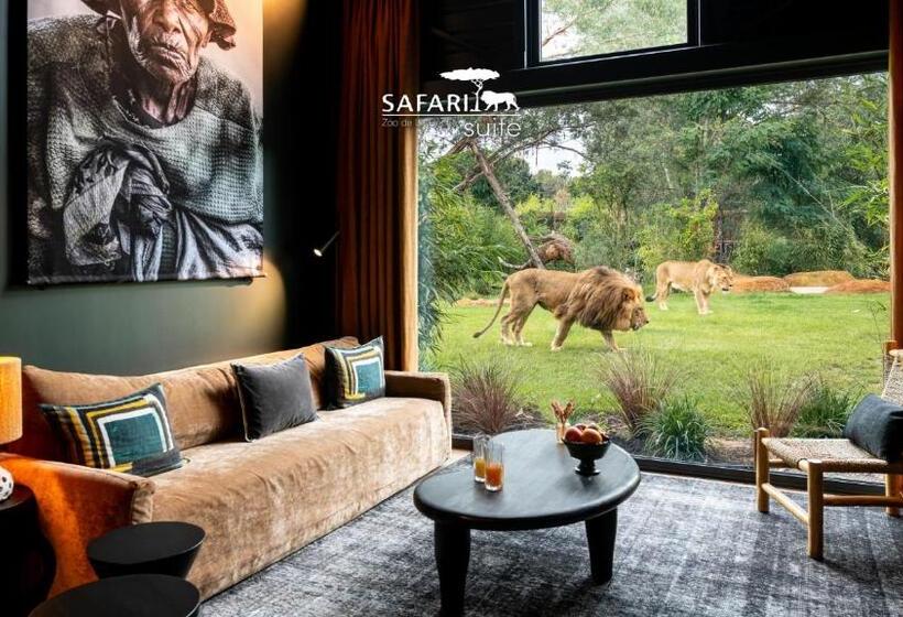 בית מלון כפרי Safari Suite Zoo De La Flèche