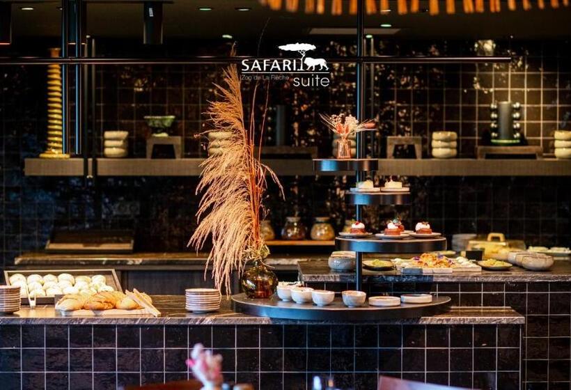 בית מלון כפרי Safari Suite Zoo De La Flèche