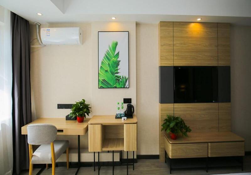 בית מלון כפרי Thank Inn Chain Xianyang Renmin Road Central Plaza