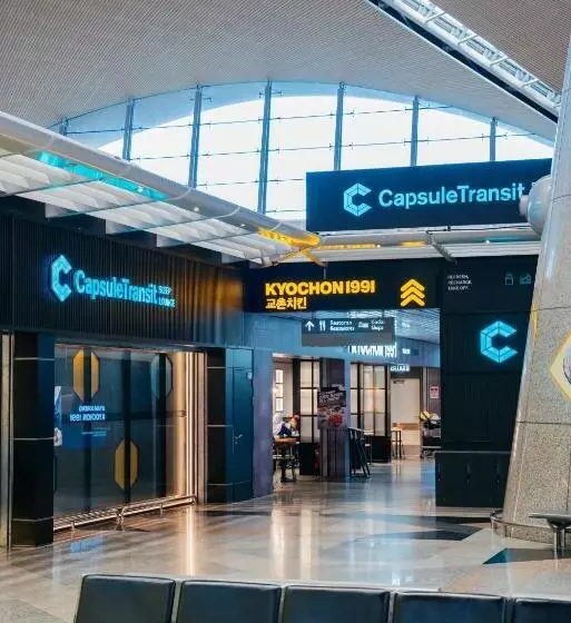 Kapselihotelli Capsule Transit Sleep Lounge Klia T1   Landside