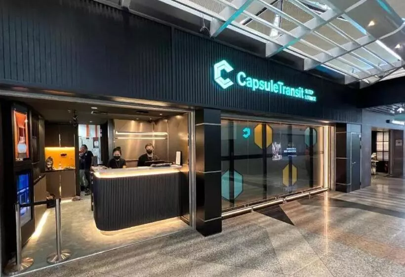 Kapselihotelli Capsule Transit Sleep Lounge Klia T1   Landside