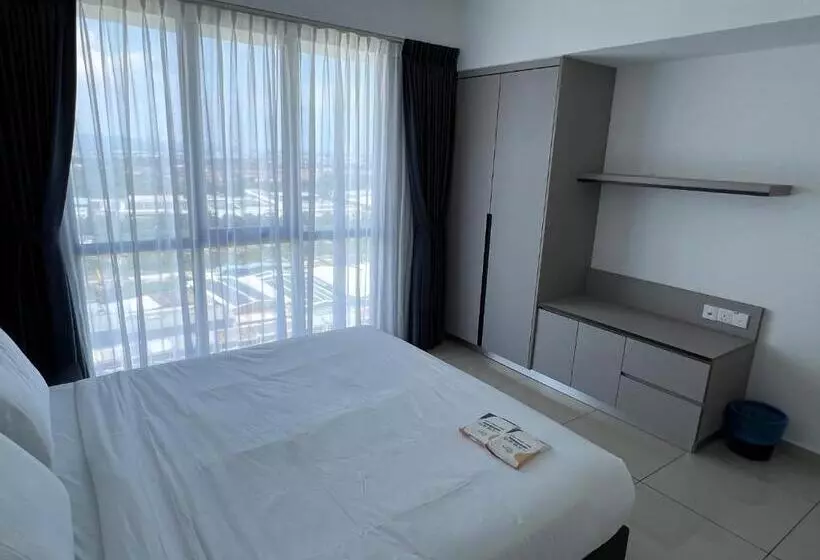 ペンション Menara Sentral At Juru Sentral