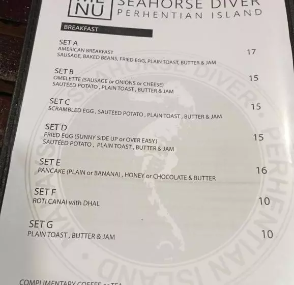 ユースホステル Seahorse Diver Guesthouse