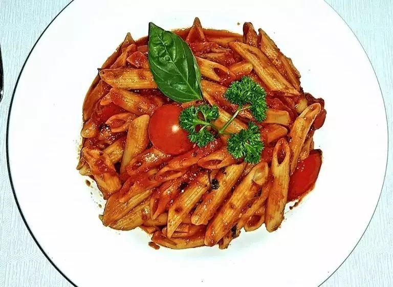 ホテル Tre Soli Appartements Restaurant