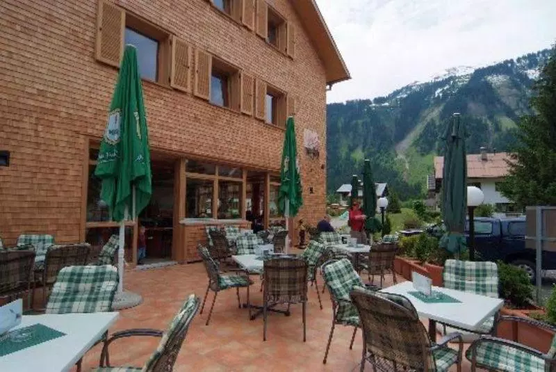 ホテル Tre Soli Appartements Restaurant