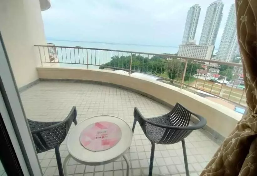ペンション Seaview Deluxe@rainbow Paradise Tg Bungah 4 6pax