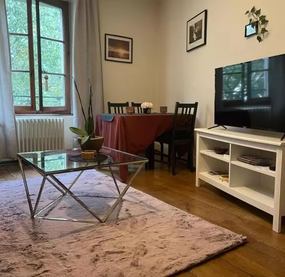 ベッドアンドブレックファースト Chambre Double Vue Lac Montreux Centre