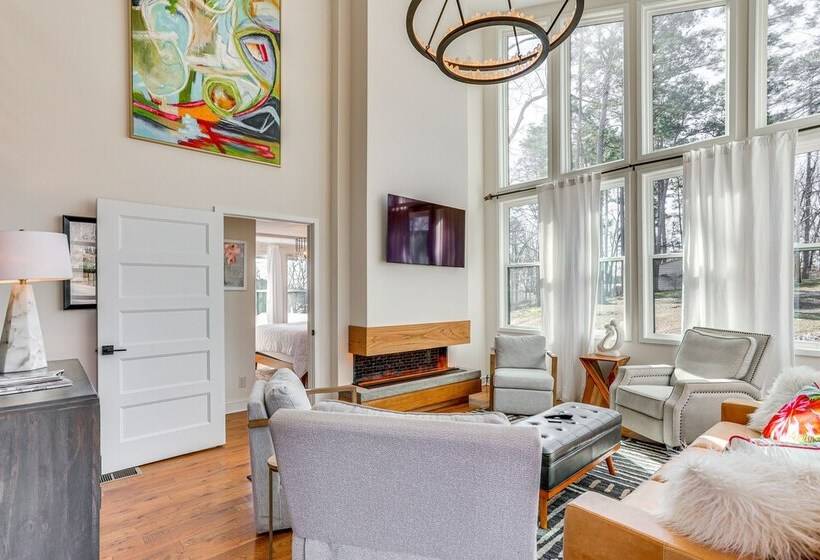 Modern Lake House Retreat W/ Deck On Pickwick Lake