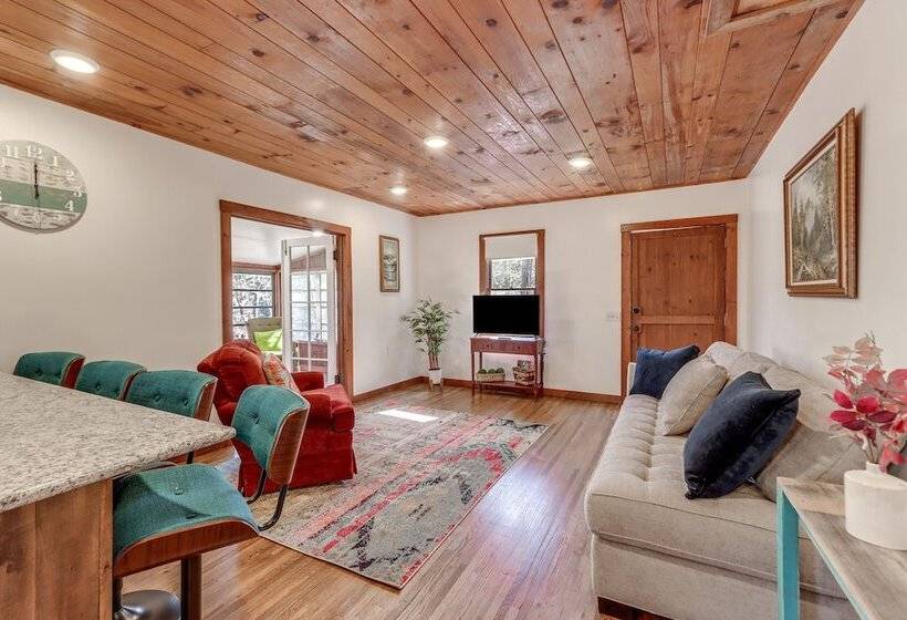 Riverfront Blue Ridge Cabin W/ Private Beach!