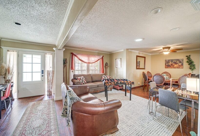 Tulsa Home W/ Outdoor Patio & Grill!