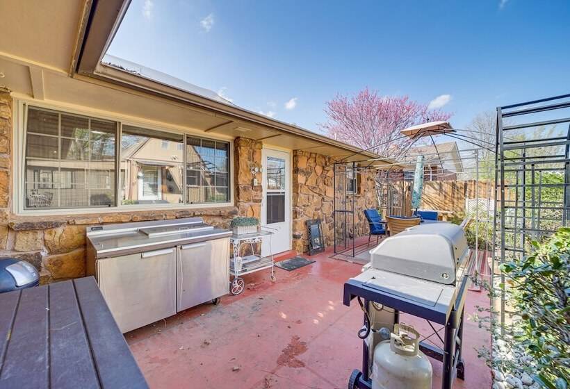 Tulsa Home W/ Outdoor Patio & Grill!