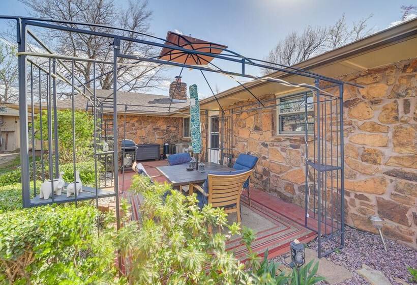 Tulsa Home W/ Outdoor Patio & Grill!