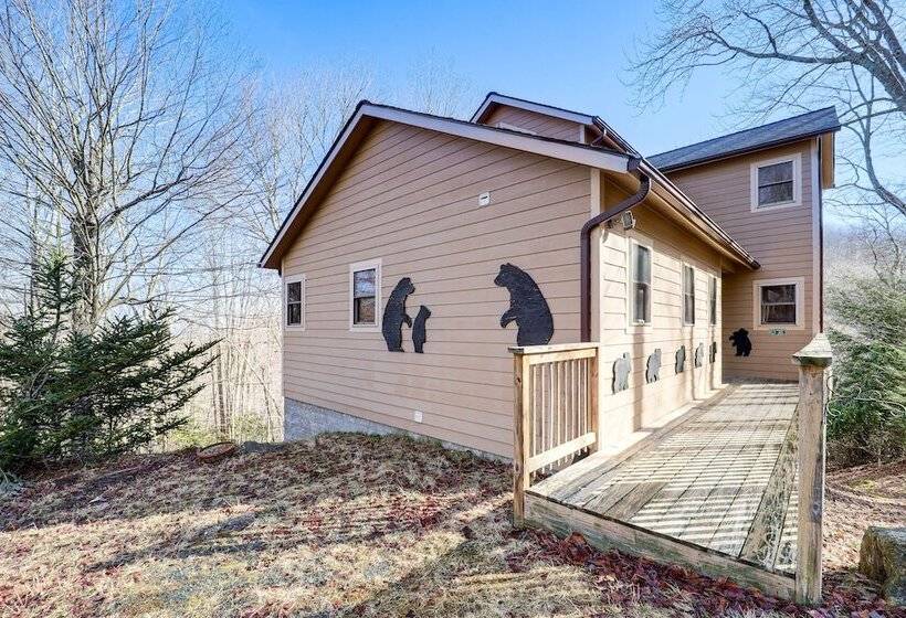1 Mi To Beech Mtn Ski Resort: Cabin W/ Fire Pit
