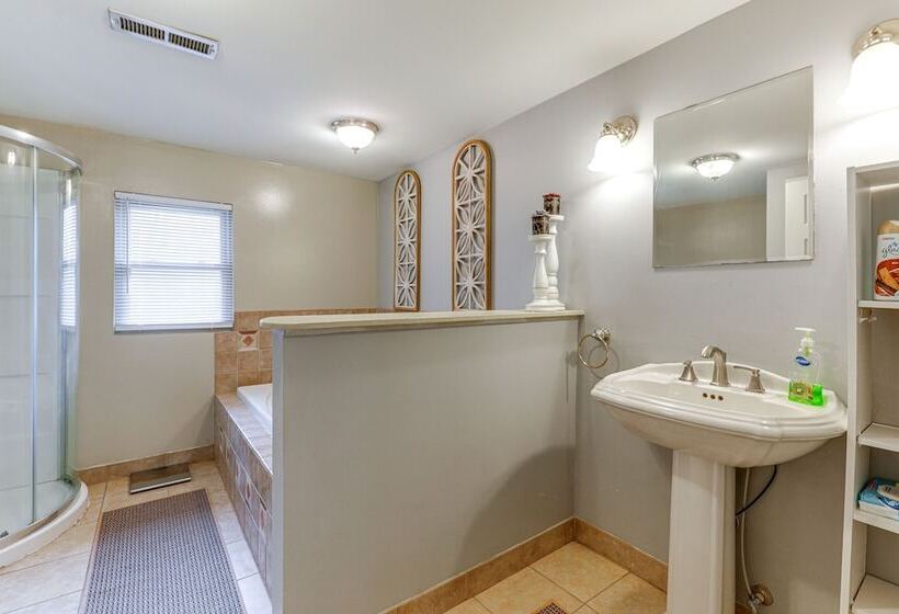 Peaceful Delco Family Home W/ Private Deck!