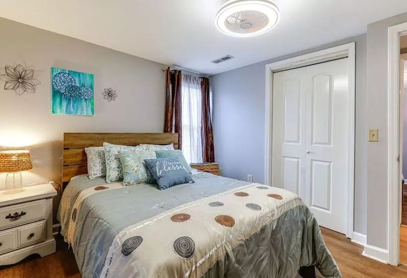 Peaceful Delco Family Home W/ Private Deck!