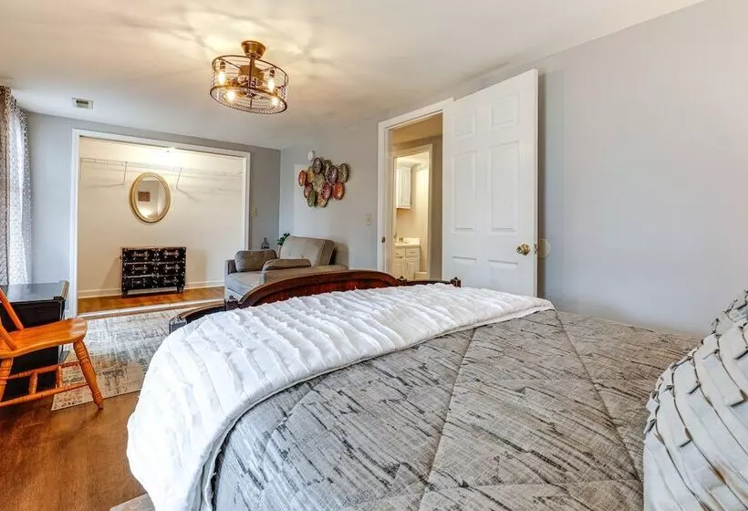 Peaceful Delco Family Home W/ Private Deck!