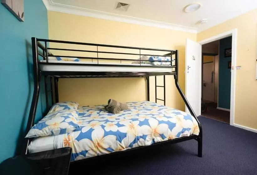 ユースホステル Ozzie Pozzie Backpackers   Port Macquarie Yha