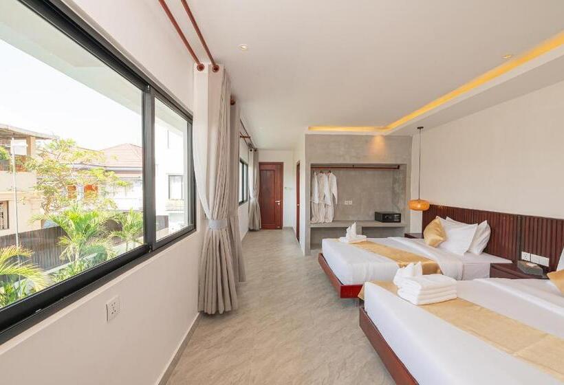 בית מלון כפרי Serenity Suites D Angkor