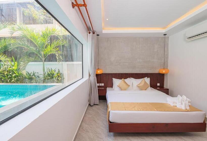 בית מלון כפרי Serenity Suites D Angkor