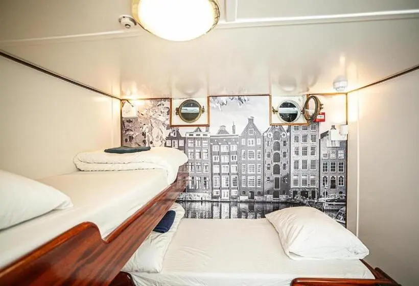 هاستل Neptune Boatique Hotel Amsterdam