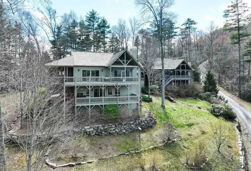 Hot Tub & Water Views: Lake Glenville Home!