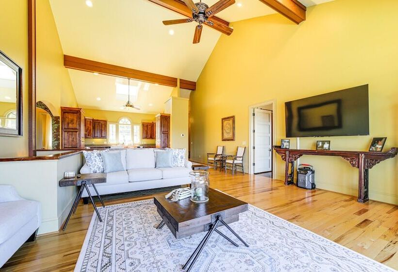 Hot Tub & Water Views: Lake Glenville Home!