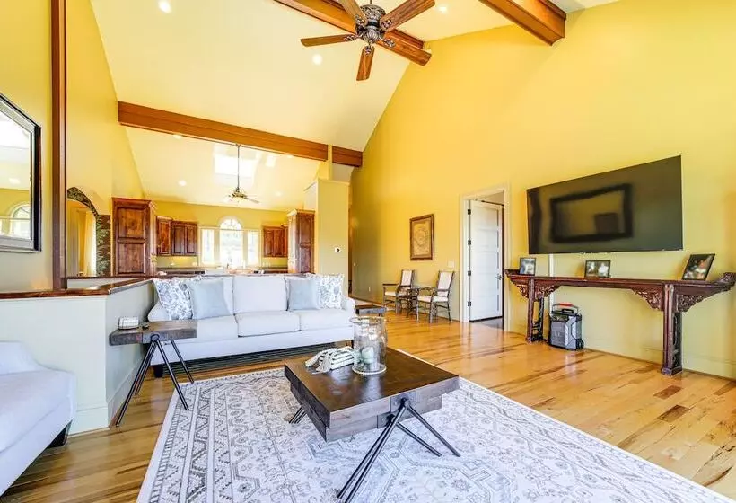 Hot Tub & Water Views: Lake Glenville Home!