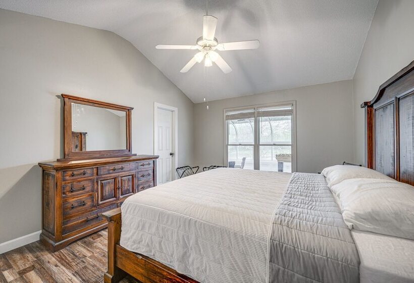 Lakefront Milledgeville Home W/ Private Dock!