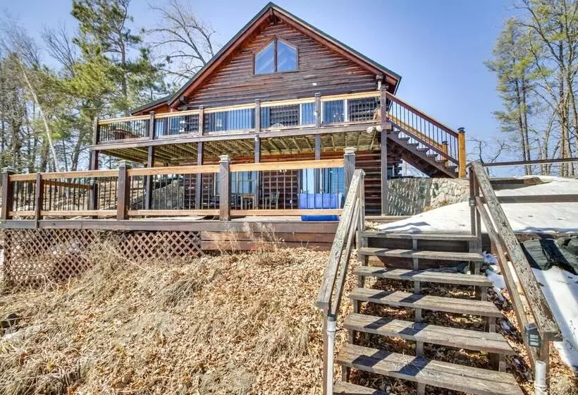 Lakefront Park Rapids Cabin W/ Decks & Boat Dock!