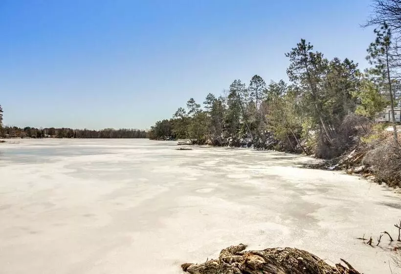 Lakefront Park Rapids Cabin W/ Decks & Boat Dock!