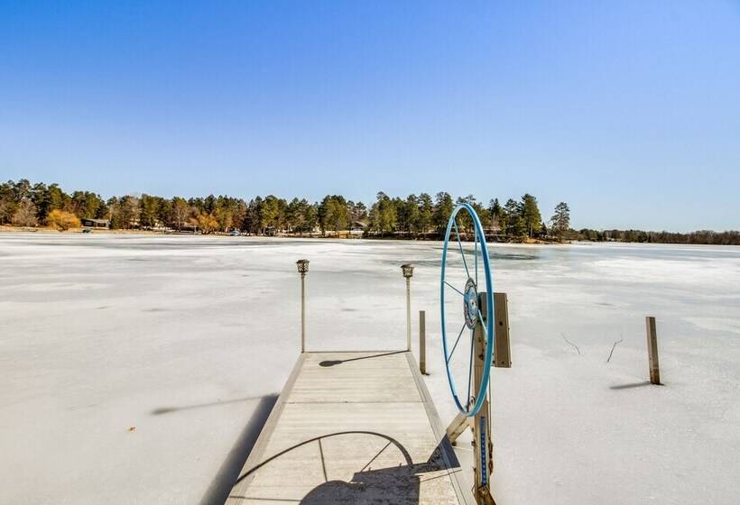 Lakefront Park Rapids Cabin W/ Decks & Boat Dock!