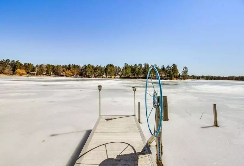 Lakefront Park Rapids Cabin W/ Decks & Boat Dock!