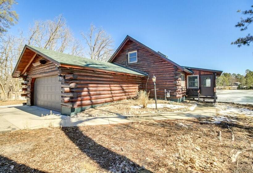 Lakefront Park Rapids Cabin W/ Decks & Boat Dock!