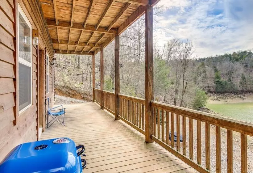 Waterfront Dandridge Cabin, 24 Mi To Pigeon Forge!