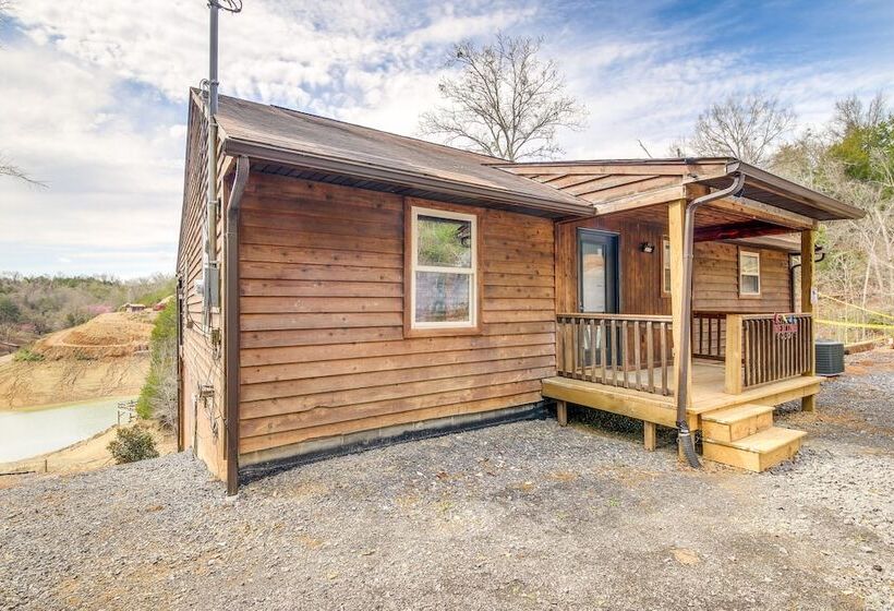 Waterfront Dandridge Cabin, 24 Mi To Pigeon Forge!