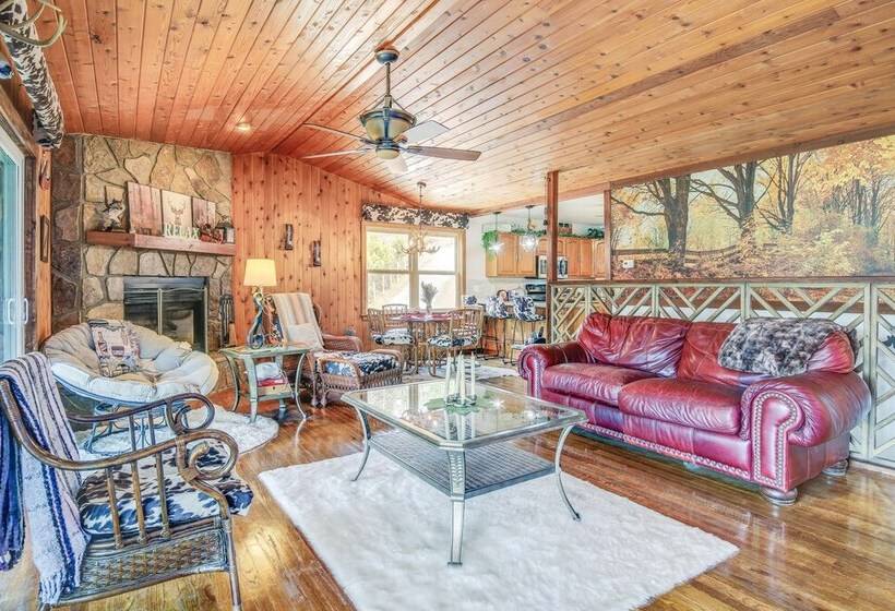 Waterfront Dandridge Cabin, 24 Mi To Pigeon Forge!