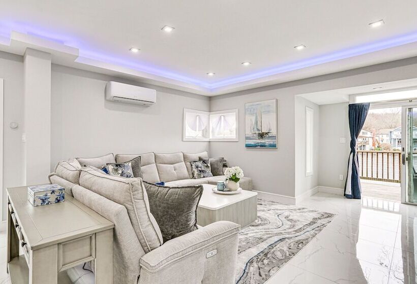 Waterfront Lake Hopatcong Home W/ Boat Dock!